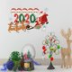thumbnail image 1 of Gwong Decoración hogareña PAPA DE CARA DE PVC Papel higiénico Papel higiénico Pegatina de la pared de la Navidad para la decoración del hogar Gwong 21053305, 1 of 7