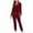 Wine, variant on YUGYXL Velour Tracksuit Womens Sweatsuit Set Casual Zip Up Hoodie Sweatshirt Jacket & Drawstring Sweatpants Solid Color Outfit 2025 Clearance Wine,XL