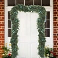 thumbnail image 6 of 6FT Norfolk Pine Garland, Cedar Garlands with Eucalyptus,Artificial Pine Garland Christmas Decorations for Mantle Fireplace Outdoor Staircase, 6 of 7