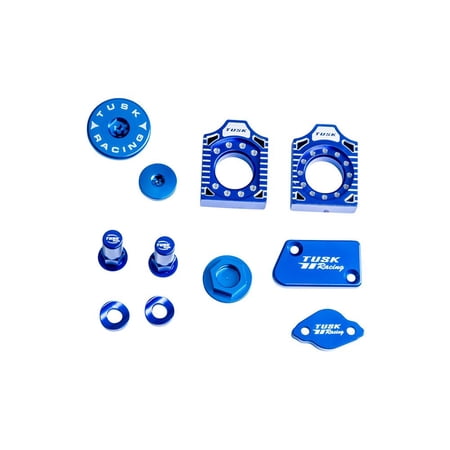 Tusk Billet Bling Kit Blue For Yamaha YZ450F 2008