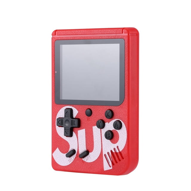 SUP 400 Games Brand Retro Mini Gameboy Game Console Emulator Built-In BATTERY 8bites Double Players