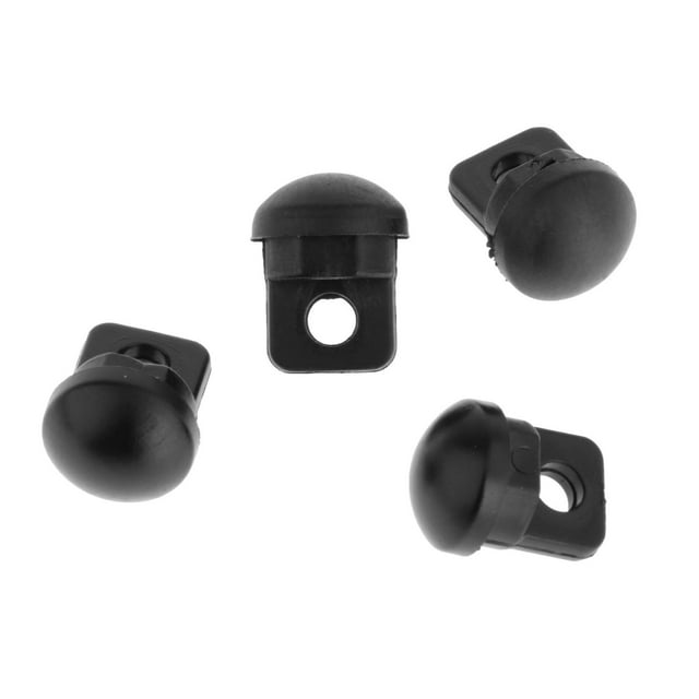 4 Uds. Tapón de inserción de tubo, tapón de extremo, tapón de protección para muebles, insertos de orificio para silla, insertos para patas de Metal 14mm