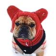 thumbnail image 5 of Dog Fleece Hat Thicken Costume Headwear Props Pet Snow Headwear Party Costume Photo Props Cosplay Caps, 5 of 9