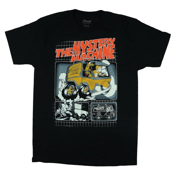 Scooby-Doo Shirt Men's The Mystery Machine Short Sleeve Graphic Tee