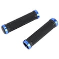thumbnail image 1 of Bangcool 1 Pair Bike Grip Non-slip Double Lock On Handlebar Grip Bike Handle Grip with 2 End Lock, 1 of 10