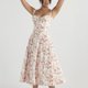 thumbnail image 3 of Vestido de tirantes con abertura larga y espalda descubierta para mujer, vestido Popular de verano europeo y americano con encaje Floral, 2022, 3 of 5