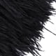 thumbnail image 3 of Tiras de Borlas de Plumas de Imitación Adornos de Cinta de Plumas Alargar Flecos Embellecer Proyectos Vestido de Novia Vestido de Noche 36 Pulgadas de Negro BLESIY Pluma de avestruz, 3 of 7