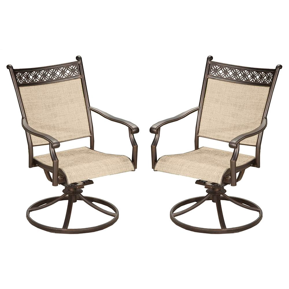 Outdoor and Indoor Swivel Rocker Set of 2