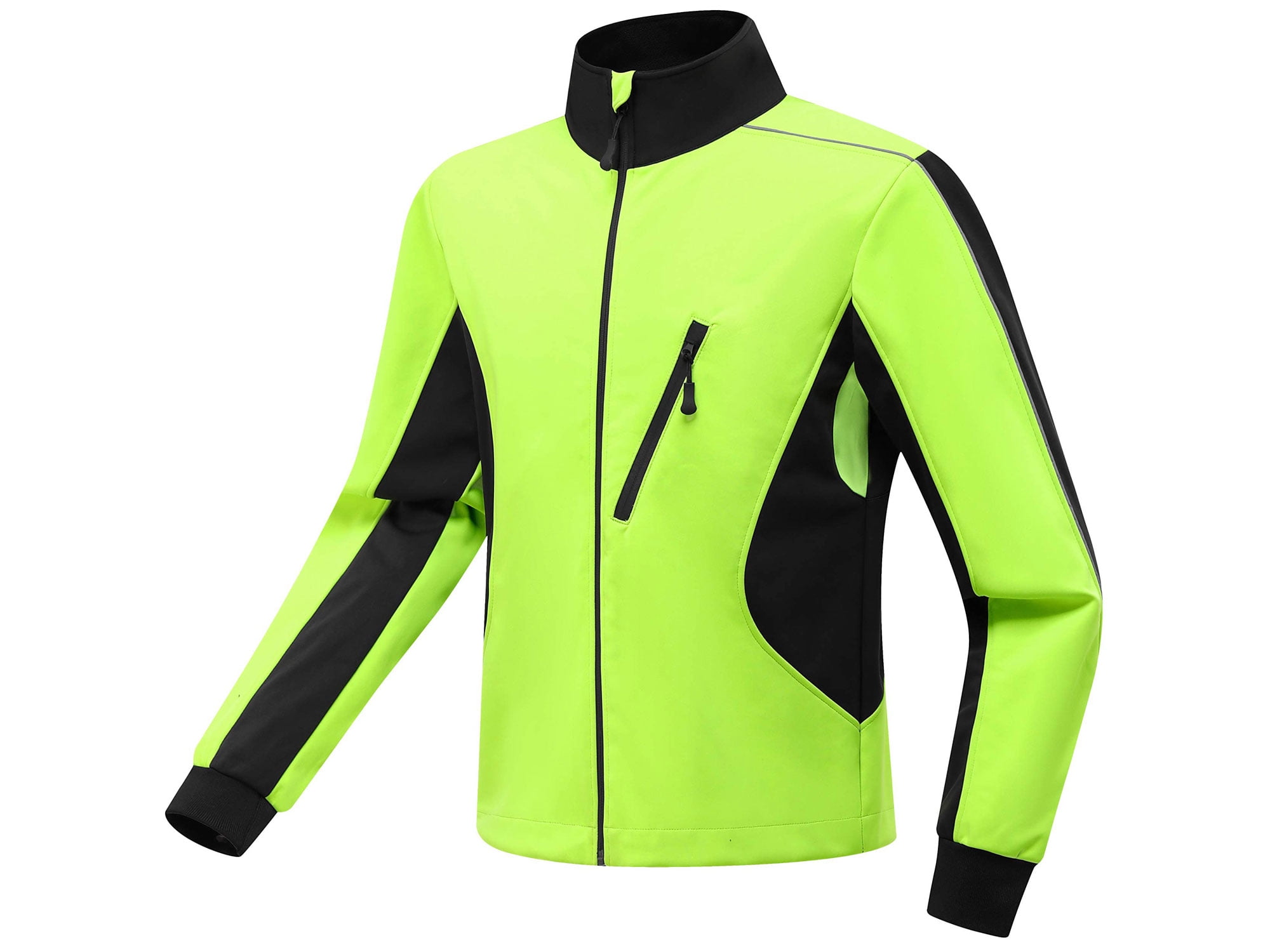 high vis waterproof running jacket