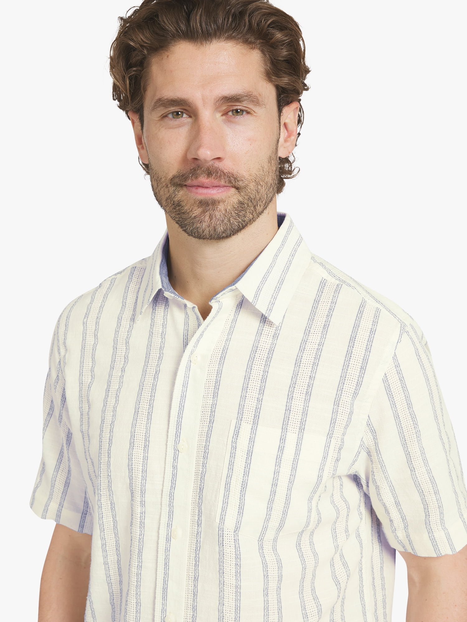 Chaps Men's Short Sleeve Woven Shirt, Sizes S-2XL
