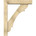 thumbnail image 3 of Ekena Millwork 6"W x 30"D x 38"H Olympic Block Rough Sawn Bracket w/ Offset Brace, Douglas Fir, 3 of 25