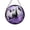 C, variant on B Stained Glass Window Ghost Castle Hanging Ornament Home Decor