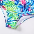 thumbnail image 6 of GYRATEDREAM Girls Ruffles 1-Piece Swimsuit Strap Adjust Summer Floral Swimwear for 4-12 Years Kid, 6 of 6