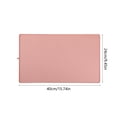 thumbnail image 3 of Bcylexb Silicone Pet Feeding Mat, Raised Edge Dog Bowl Mat for Food Spillage, Heat Insulation and Easy Clean Cat Food Mat (15.7" x 9.4", Pink), 3 of 6