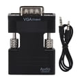 thumbnail image 2 of To VGA Adapter, High Definition Multimedia Interface To VGA Female To Male Converter HD Audio Cable Adapter, 2 of 8
