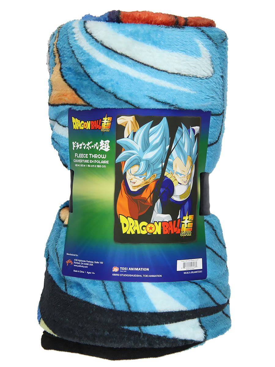 Dragon Ball Super Son Goku Y Vegeta Fleece blanket 100 x 140 cm Blue -  Internet-Home&Garden