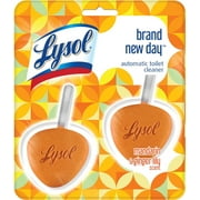 Lysol Automatic Toilet Bowl Cleaner Brand New Day Mandarin & Ginger 2 ct (Pack of 4)