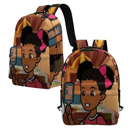 Gracie s corner Backpack Side Stitching Mesh Pocket School schoolbag travel schoolbag