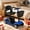 BLUE-Gloves and face mask, variant on 4-Wheel Mobility Scooter for Adults and Seniors, 200W Motor, 15.5-Mile Range, 300 lbs Weight Capacity, 9" Solid Tires with LED Headlight and Basket