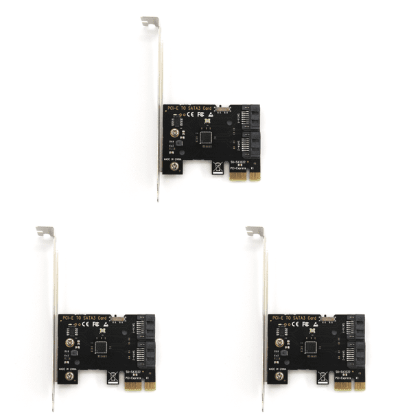 Tarjeta expansión disco con puertos internos pci-E a SATA 3.0 6 Gbps
