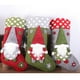 thumbnail image 2 of Injueey Calcetín de Navidad, decoración colgante, patrón de gnomo encantador, bolsa de regalo de Navidad, suministros para fiestas, adorno de Kits de decoración para fiestas Gnomo rojo Injueey HA069756-01, 2 of 6