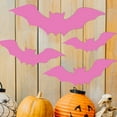 thumbnail image 3 of 3D Halloween Bats Wall Stickers Adhesive Decals Spooky Home Decor Set - Dimensional Effect Easy Application(A), 3 of 3