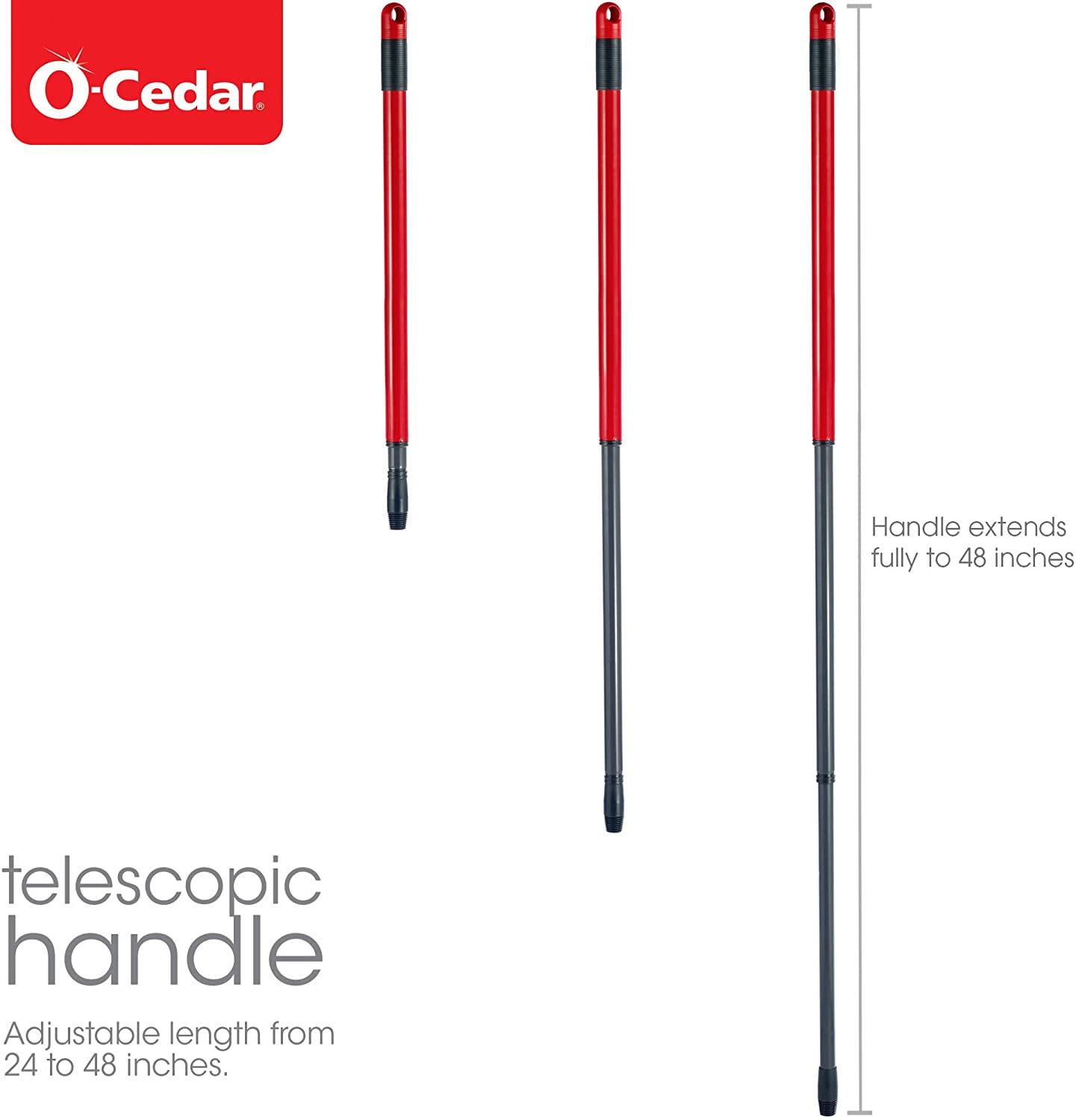 O Cedar Easywring Spin Mop Telescopic Replacement Handle
