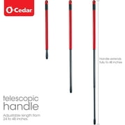 O-Cedar EasyWring™ Microfiber Spin Mop & Bucket System with 1 Extra Mop Head Replacement (2 Total Refills)