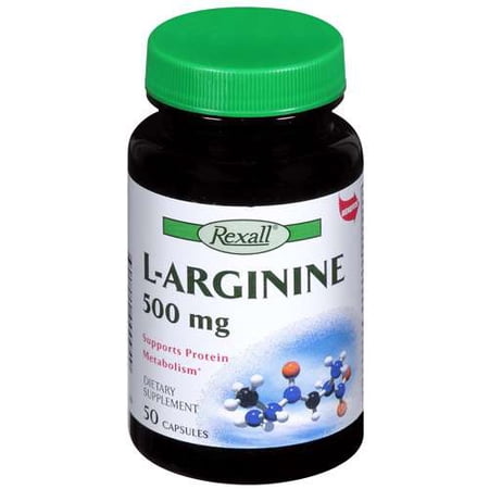 Rexall: Dietary Supplement L-Arginine, 50 ct