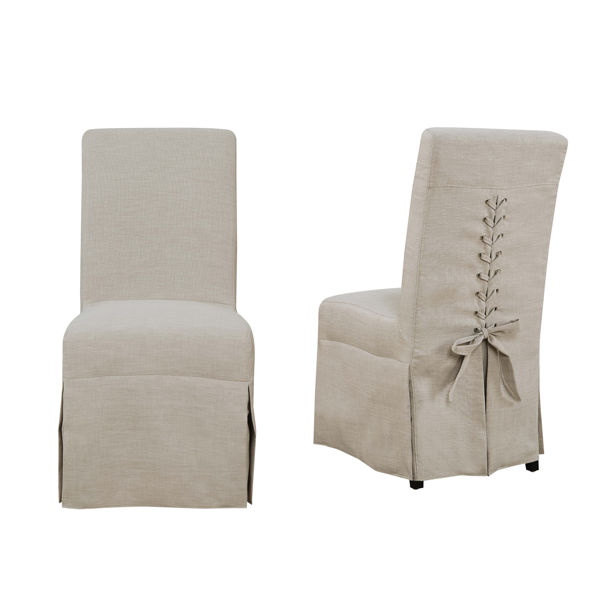 Picket House Furnishings Margo Parson, Upholstered Skirted Parsons Dining Chairs