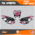 thumbnail image 2 of Kalair GFX Graphics Kit for Honda CRF125F (2013-2018) Fh Series, 2 of 5