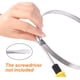 thumbnail image 5 of Abrazaderas de manguera Abrazaderas de conducto de acero inoxidable 304 Abrazaderas de tubo Abrazadera de manguera ajustable de 141 mm a 165 mm (paquete de 6) Zhivalor YQ-2806, 5 of 9