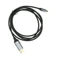 thumbnail image 1 of Adaptador USB C a DisplayPort profesional 4K 60HZ 10Gbps Adaptador tipo C a 4K DP para oficina en casa 5,9 pies, 1 of 12