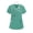🔥 Mint Green, variant on Sentmoon Womens Scrubs Womens Basic Tops Women's Nurses Tunic Uniform Clinic Carer V Neck Protective Clothing Stylish for Lounge & Sleep Dark Blue L