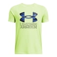 thumbnail image 1 of Camiseta Under Armour Boys Tech Hybrid con estampado de manga corta, 1 of 1