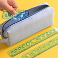 thumbnail image 3 of YAOMOBB Geometry Ruler Set Soft Measuring Ruler Set High Precise Drawing Math Geometry Tools, 3 of 5