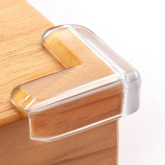 20pcs Clear Rubber Proofing Corner Protectors, Baby Safety Bumpers Sharp Edge Guards for Furniture and Tables