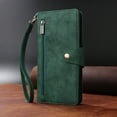 thumbnail image 1 of 1pc Luxury PU Leather Wallet Case with Card Slots and Kickstand for Samsung Galaxy S8 Plus/S8 Note 20 Ultra/20 Note 10 Pro/10/9 A91 A81 A71 A51 A41 A31 A21 A11 A21S - Secure Button, 1 of 5