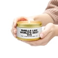 thumbnail image 5 of Titi Aunt Tin Candle Gifts Home Office Decor Vanilla Coffee Scented, 5 of 5