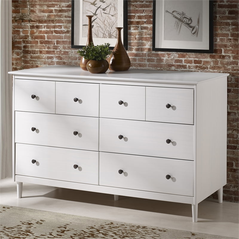 Photo 1 of **INCOMPLETE MISSING HARDWARE** Modern 6 Drawer Simple Wood Dresser