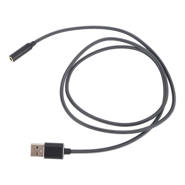 Tarjeta de sonido USB, tarjeta de sonido USB, adaptador de sonido estéreo externo USB, adaptador de sonido con conector BTO de EE. UU., valor excepcional