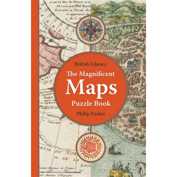 Pre-Owned The Magnificent Maps Puzzle Book Paperback