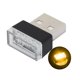 thumbnail image 1 of Luz Usb Interior Del Coche Lámparas decorativas para automóvil Universal USB LED Mini Car Light ABS para automóvil (Amarillo), 1 of 7