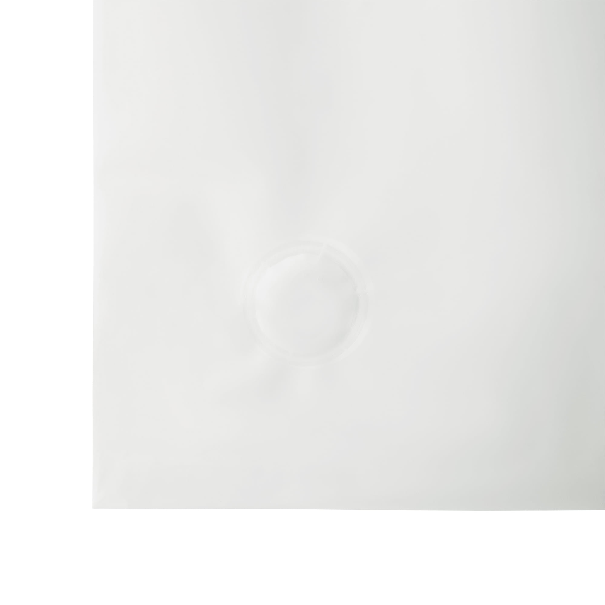 Clorox PEVA Heavyweight White Shower Curtain Liner, 72" x 72"