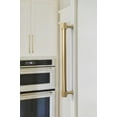 thumbnail image 2 of Amerock Farewind 12 inch (305mm) Center-to-Center Champagne Bronze Appliance Pull, 2 of 6