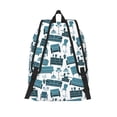 thumbnail image 2 of Lsque Modern Furniture Pattern Canvas Daypack, Durable Backpack, High-quality Versatile Backpack,Vintage Compact Backpack-Medium, 2 of 6