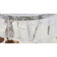 thumbnail image 3 of WARM HOME DESIGNS Elegant Gothic 54x72 Inch White Oval Tablecloth for Rustic Kitchen or Wedding Decor. MTC White Oval 72, 3 of 3