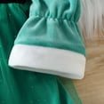 thumbnail image 5 of FDDMis Teal Dress Newborn Outfits Christmas Dress for Teens Christmas Girls Size 8 Gifts for Family 6-9 Month Girl Clothes Winter Bulk Gift Teens, Green 12-18 Months, 5 of 7