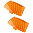 thumbnail image 1 of 2Pcs light type lens Cover Tips Mud Guard Fits for Fxdc , Yellow, 1 of 5