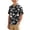 Black, variant on Boys Button Down Shirts, Holiday Casual Collared Short Sleeve Kids Hawaiian Shirts Black Size 12-13T